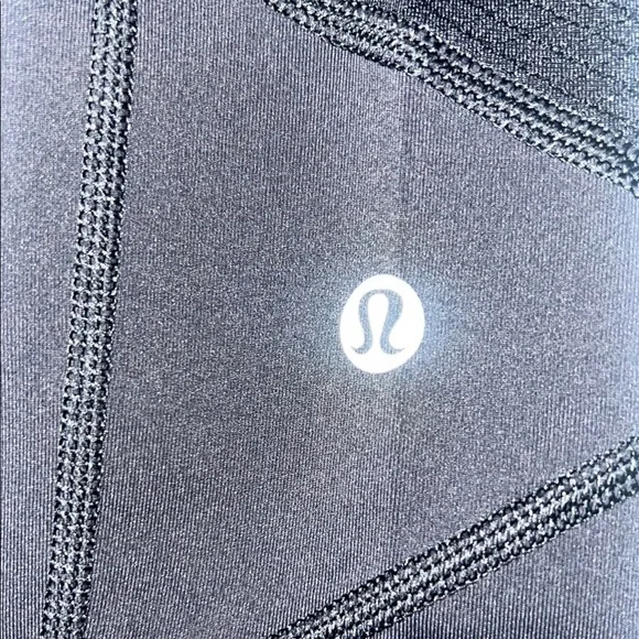 Lululemon 21” Crop Black Leggings - Picture 3 of 6